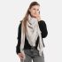 Amber Triangle Scarf Beige