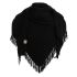 Amber Triangle Scarf Black