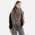 Amber Triangle Scarf Marron