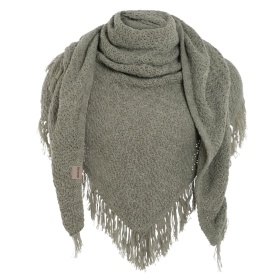 Amber Triangle Scarf Urban Green