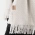 Astre Scarf Bright GreyOff White