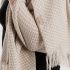 Astre Scarf EcruPebble Grey