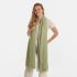 Astre Scarf Spring GreenPebble Grey