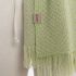 Astre Scarf Spring GreenPebble Grey