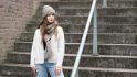 Becky Kurze Strickjacke Beige - 4042