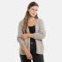 Becky Short Knitted Cardigan Iced Clay - 3638