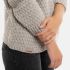 Becky Short Knitted Cardigan Iced Clay - 3638