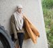 Coco Triangle Scarf Beige