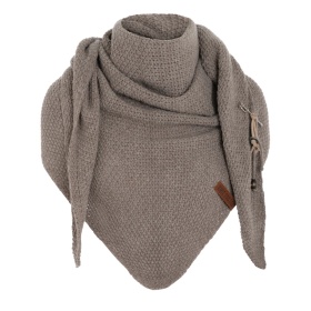 Coco Triangle Scarf Marron