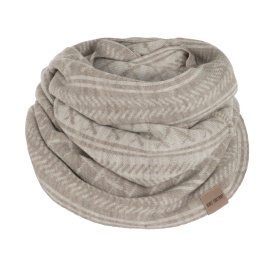 Dusk Infinity Scarf Iced Clay/Beige