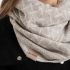 Dusk Infinity Scarf Iced ClayBeige