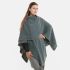 Dusk Poncho Cape LaurelUrban Green