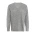 Ilse Strickpullover V-Ausschnitt Grau - 4042