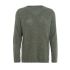 Ilse Strickpullover V-Ausschnitt Urban Green - 3638