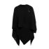 Jazz Poncho Cape Schwarz