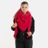 Josh Triangle Scarf Bright RedFuchsia