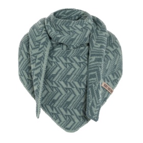 Josh Triangle Scarf Laurel/Stone Green