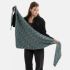 Josh Triangle Scarf LaurelStone Green