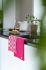 Kitchen Towel Block EcruFuchsia