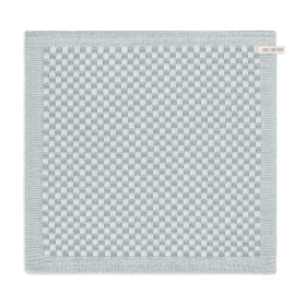 Kitchen Towel Cubes Ecru/Stone Green