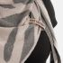 Leaf Triangle Scarf Pebble GreyMed Grey