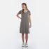 Lily Dress Taupe - L