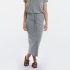 Lily Skirt Light Grey - S