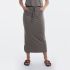 Lily Skirt Taupe - M