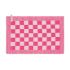 Placemat Block EcruFuchsia