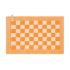 Placemat Block EcruOrange