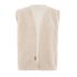 Rosie Gilet Teddy Beige - 3644