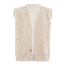 Rosie Gilet Teddy Beige - 36/44