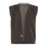 Rosie Gilet Teddy Taupe - 3644