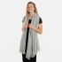 Soleil Scarf Bright GreyLight Grey